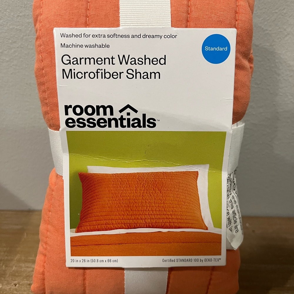 Room essentials standard pillow sham